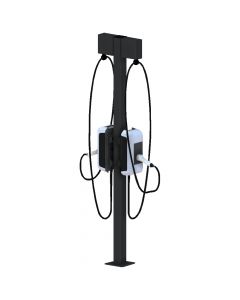 EV Charger Pedestals create space-saving, equipment-protecting charging stations for electric vehicles (EVs) from passenger cars to industrial trucks. Chargers not included.