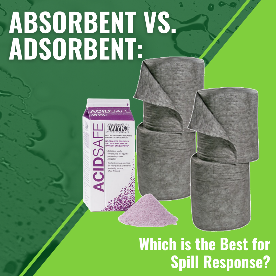 Absorbent vs. Adsorbent: Which is the Best for Spill Response?